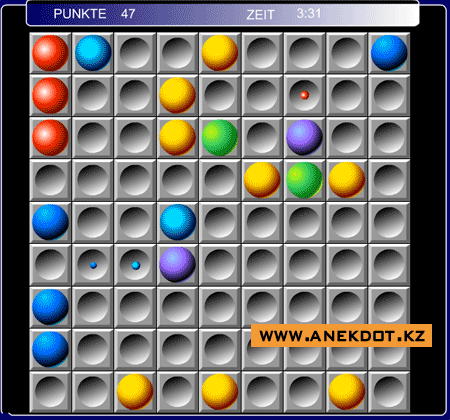 Флеш игра - Ball game – Линии с быстрыми шариками